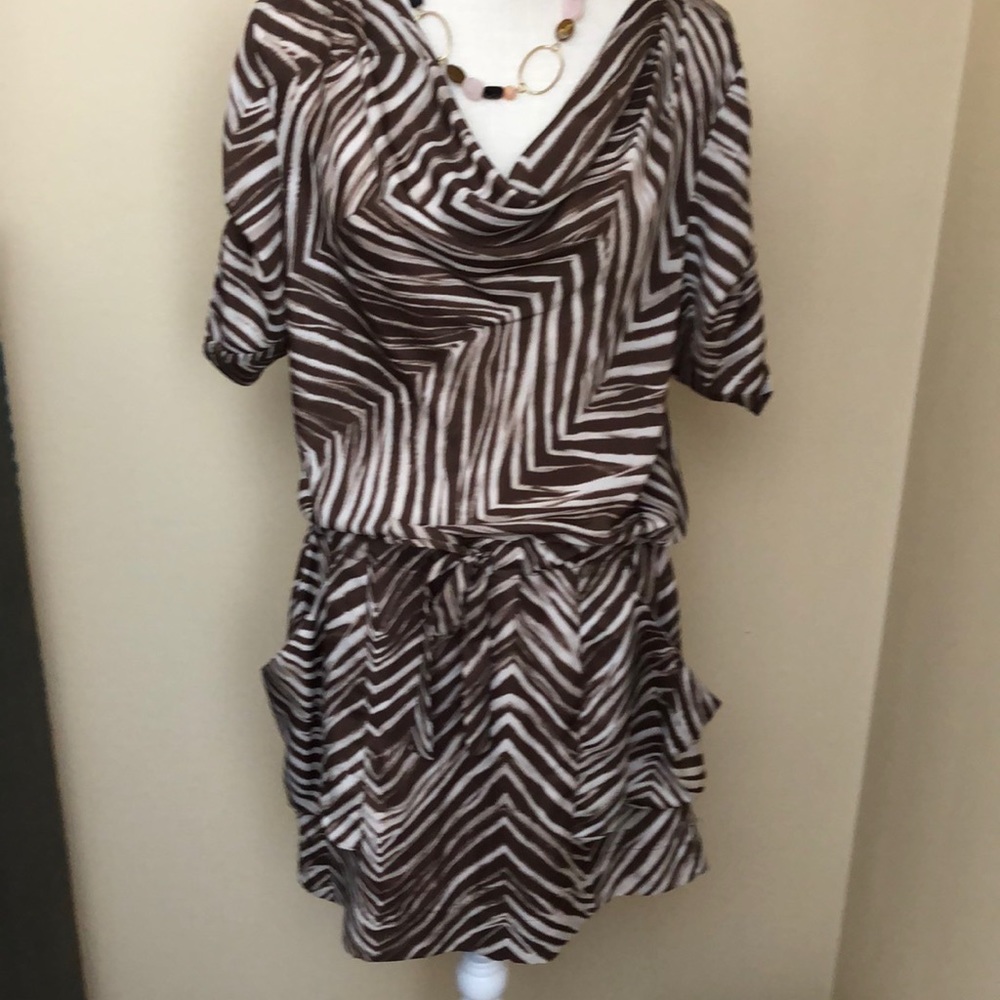Super cute. Comfy BCBG dress.